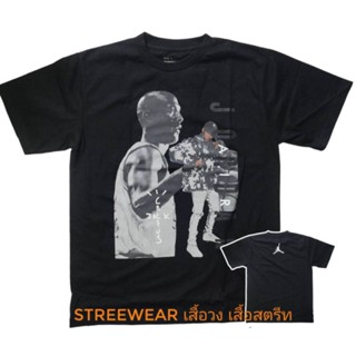 เสื้อยืด michael airdan cactus jack travisscoot