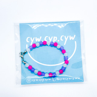 ***Inbox สอบถามลายสินค้าก่อนกดสั่งซื้อ*** กำไลลูกปัดแบบตะขอ น่ารักแบบมุงื้อ [Cyw.cyp.cyw]