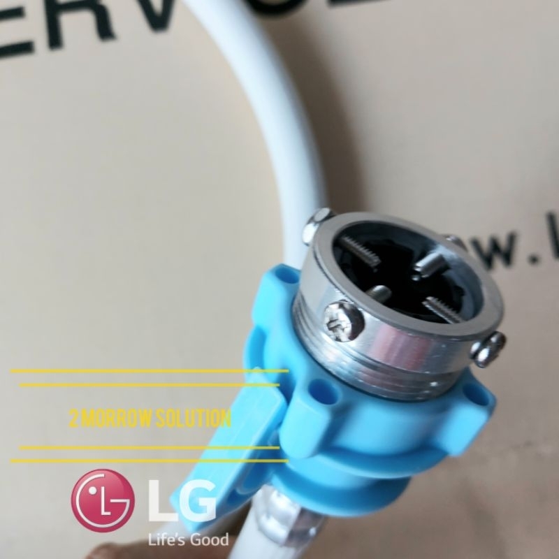 ชุดสายน้ำดีต่อเข้าเครื่องซักผ้าอัตโนมัติฝาบนLG รูปที่ 4