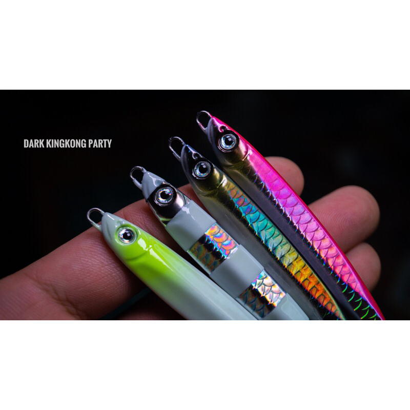 30-60g CastGun เหยื่อ jig คุณภาพจัดเต็ม งานสีไม่มีกั๊ก ไมโครจิ๊ก SLJ Lightjig