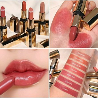 Bobbi Brown Luxe Lipstick รุ่นใหม่ เนื้อดีมากกกก รุ่นนี้เม็ดสีแน่นแต่มีความฉ่ำ ทาแล้วไม่ตกร่อง ผสมบำรุงมาด้วยนะ