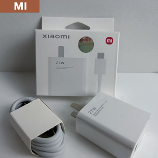 ที่ชาร์จและสายเคเบิล Xiaomi 27W Power Adapter Suit  6A USB-C Charging Cable