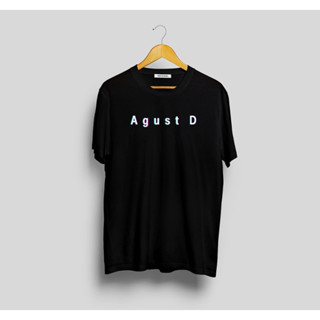 เสื้อยืด  BTS SUGA Agust D D-Day เสื้อยืดผ้า Cotton 100% #0045