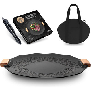 กระทะเหล็กหล่อ FLAENAY Multi-Griddle Pan จากเกาหลี พรีออเดอร์