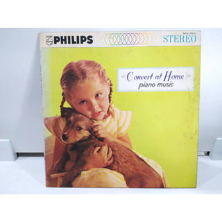 1LP Vinyl Records แผ่นเสียงไวนิล Concert at Home piano music  (J8D63)