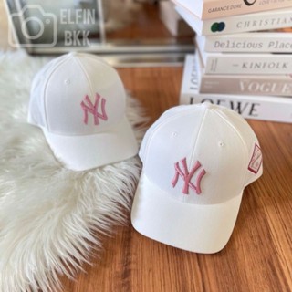 แท้ 💯 MLB Diamond logo patch ball Cap หมวกแก๊ป MLB NY/LA ปักตกแต่งด้านข้าง ปักใต้ปีก