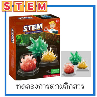 👑 Alice&amp;kids 👑 DIY ชุดทดลองวิทยาศาสตร์  Stem Crystal Science