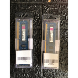 แรม DDR3 Kingston 2 GB PC3-10600U บัส1333(แพ็คคู่ 2x2gb ราคาประหยัด) **รายละเอียดสินค้าด้านล่างค่ะ**