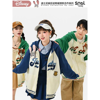 Snbl x Disney เสื้อกันหนาว เสื้อฮู้ด Zootopia จูดี้ นิค ลิขสิทธิ์แท้