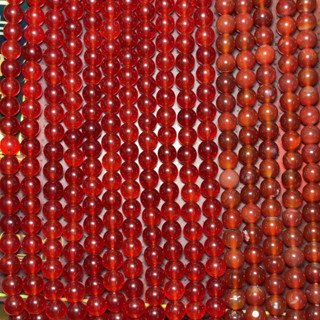 CARNELIAN คาร์เนเลียน 8 มิล หินแห่งคำอวยพร หินนำโชค หินมงคล หินสี เครื่องประดับ