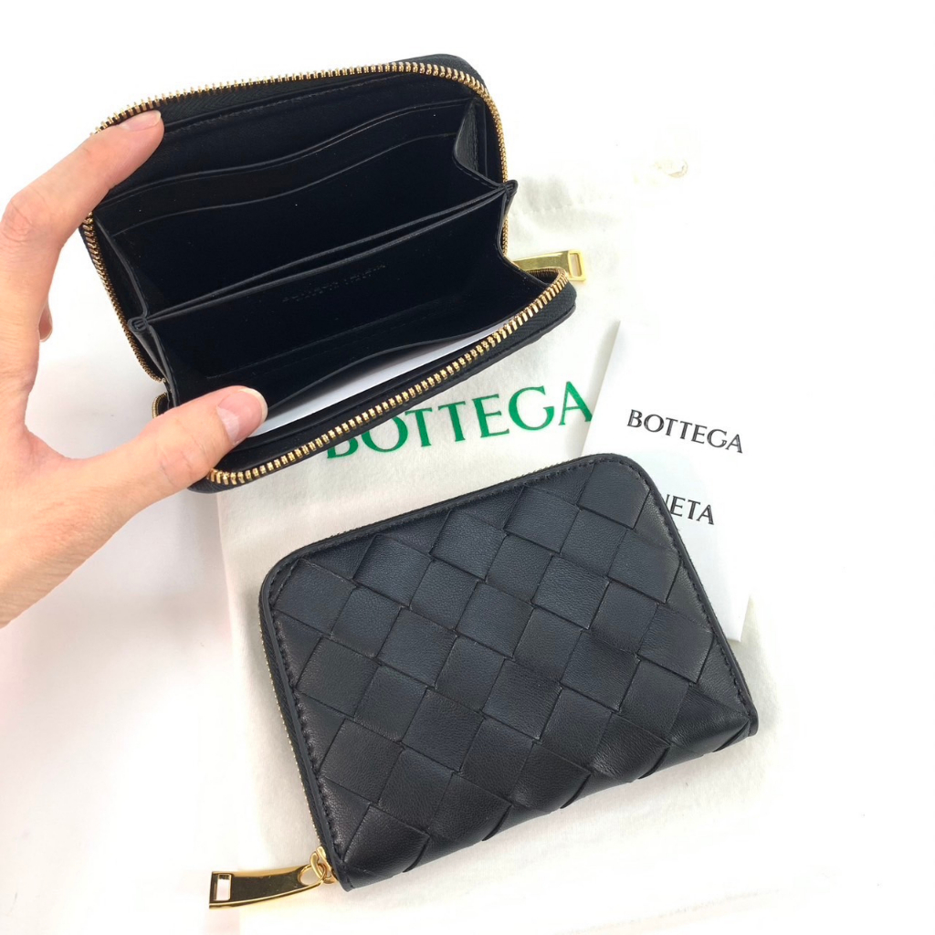 BOTTEGA Coin Purse ของแท้ 100% [ส่งฟรี]