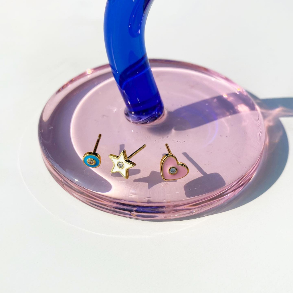 play.palette - Pink Lobster stud🦞 ราคาต่อคู่