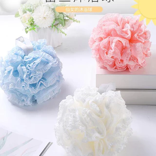 ใยถูตัว ไซส์ใหญ่50g. ฟองน้ำขัดตัว ฟองน้ำอาบน้ำ ฟองน้ำสำหรับถูตัว ใยขัดตัว