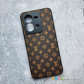 เคส Vivo V25 5g V20 Louis LV หลุยส์ หนัง ขอบยาง เคสใส่บาง ป้องกันรอบเครื่องงานสวย กันกระแทก มีช่องห้อยสาย