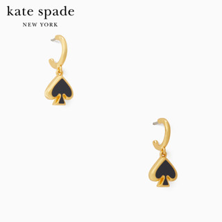 KATE SPADE NEW YORK EVERYDAY SPADE ENAMEL HUGGIES KC442 ต่างหู