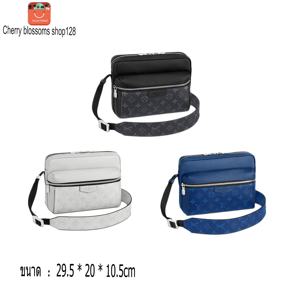 แท้💯 Louis Vuitton LV✅ ใหม่ กระเป๋าสะพายข้าง OUTDOOR Messenger bag