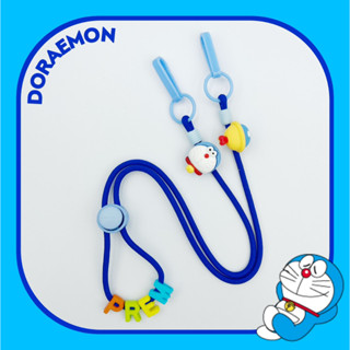 DORAEMON สายคล้องแมสโดเรมอนเชือกสีน้ำเงิน (ชื่อคละสี)