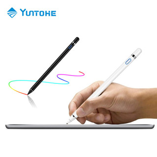 YUNTOHE ปากกาไอแพด stylusปากกาทัชสกรีน Capacitive ปากกาสไตลัส ปากกาเขียนหน้าจอ for 9.7 นิ้ว 2018 มินิ 1 2 3 4 Pro Air