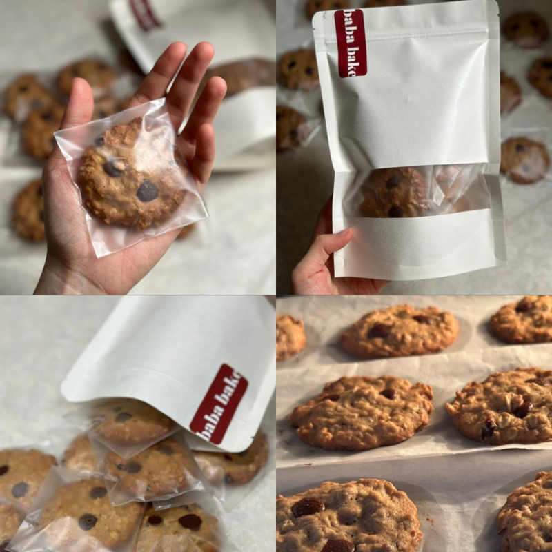 คุ้กกี้คลีน คุ้กกี้ข้าวโอ๊ต ดาร์คช้อกโกแลต Oatmeal Cookies
