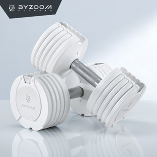 BYZOOM – Dumbell 25LB (White) (ราคาต่อ 1 ข้าง)