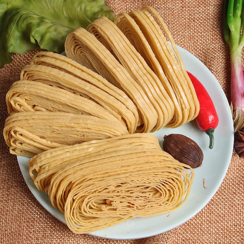 เต้าหู้เส้น เต้าหู้ฝอย ผัด ต้ม ยำ เส้นอร่อย 200g豆腐丝