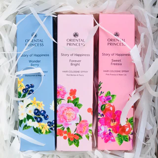 สเปรย์ฉีดผม Oriental Princess Story Of Happiness wonder Berry Hair Cologne Spray 100 ml