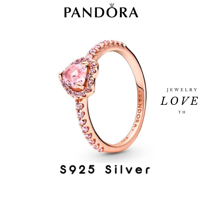 🔥สินค้าพร้อมส่งในไทย🔥Pandora แท้ แหวน pandora pandora ring S925 Silver แหวนผู้หญิง แหวนแฟชั่น ของขวัญวาเลนไ