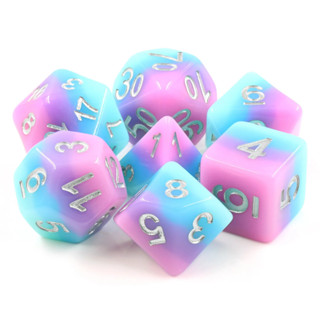 Celestial Symphony Dice Set of 7 | ลูกเต๋า Dice For DnD D&amp;D MTG RPG TRPG เกมกระดาน บอร์ดเกม Game ไพ่ทาโรต์ Magic เมจิก