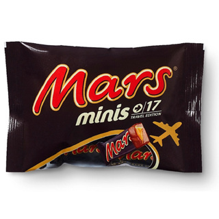 chocolate mars minis1ถุงมี 17 ชิ้น สินค้าจากเนเธอร์แลนด์ BBF 24/09/23