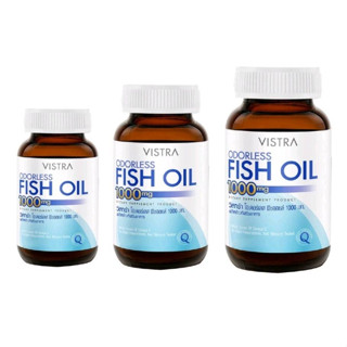 Vistra Odorless Fish Oil 1000mg 75s