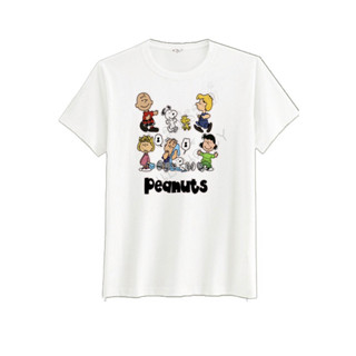 เสื้อยืดพิมพ์ลายpeanuts