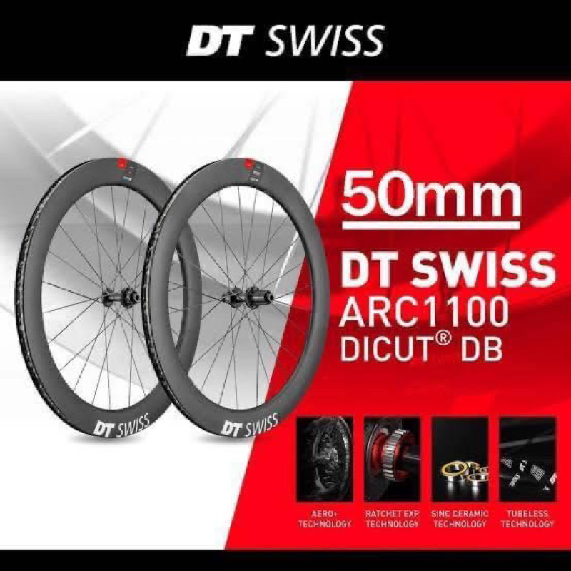 ล้อเสือหมอบ DT Swiss ARC1100 dicut disc ล้อคาร์บอน ดิสเบรค