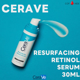 Cerave Resurfacing Retinol Serum 30ml Essence เรตินอล ซิงค์ลดสิว ลดเลือนริ้วรอย กระจ่างใส กระจ่างใส Facial Essence