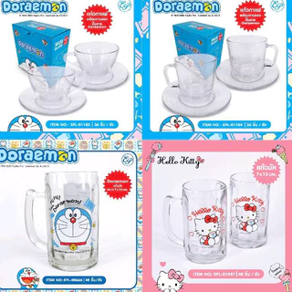 แก้วน้ำ การ์ตูน คิตตี้ โดเรมอน Kitty Doraemon ลิขสิทธิ์ ถูกต้อง