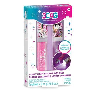 MIR10050 3C4G ITS LIT LIGHT UP LIP GLOSS DUO