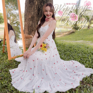 #JBS1363 Wipping Peony Dress