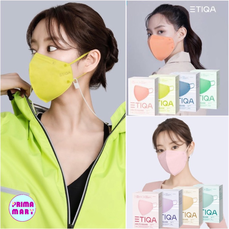 [กันฝุ่น pm2.5] ETIQA AirLite Square Mask หน้ากากอนามัยเกาหลี Made in korea🇰🇷