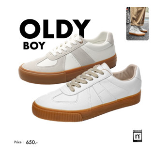 ➿MNT➿[พร้อมส่ง]( Code : 3GFQ5T ลด 20% สูงสุด 150.- เมื่อครบ 49.-) OLDY BOY / ผ้าใบหนัง PU ใส่ได้ทั้งชายและหญิง