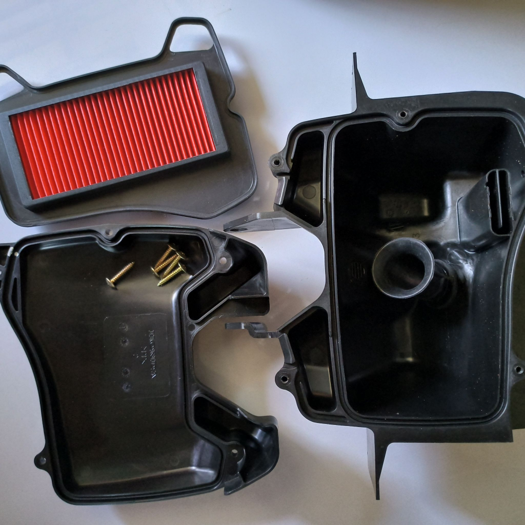 ชุดหม้อกรอง+ไส้กรองอากาศ Honda Wave110i รุ่นแรก (2009-2010) เวฟ110i [ 17225-KWW-600 ] แท้ 100%