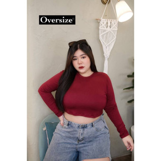 🔥Plussize🔥เสื้อคนอ้วน🔥 Freesize 40-48