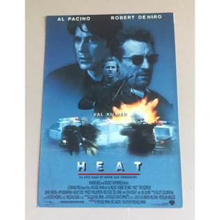 Handbill (แฮนด์บิลล์) หนัง “Heat” ใบปิดไทย จากค่ายหนัง ราคา 120 บาท