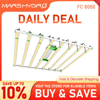 [15%Off]🔥[ส่งฟรี]Mars Hydro FC8000 8 บาร์ Samsung LM301B ไฟปลูกต้นไม้  LED Bar Light Hydroponic Full Spectrum