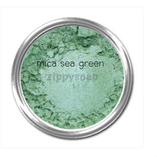 mica เขียวเหลือบฟ้า sea green 30g 004843