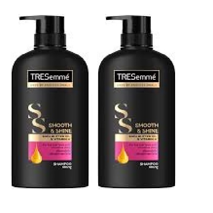 Tresemme เทรซาเม่ สมูท แอนด์ ไชน์ แชมพู 450 มล. Smooth and Shine shampoo (pink)