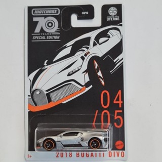 matchbox 70 years special edition 2018 Bugatti Divo