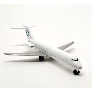 โมเดลเหล็กมาจอเร็ต Majorette Douglas MD-80 - Arrow Aeronautic - เทา Wings สีขาว ยาว 10 cm มือสอง #001