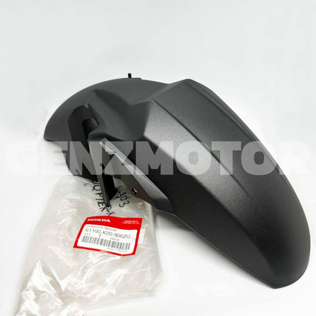 บังโคลน บังโคลนหน้า ZOOMER-X รุ่นเก่า 2012-2014 สีดำด้าน แท้ศูนย์ 61100-K20-900ZQ ⚡️พร้อมส่ง ส่งไว ค