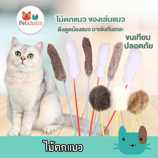 Petaholic (TCF01) ไม้ตกแมว ของเล่นแมว ไม้ล่อแมว Cat Teaser Toy