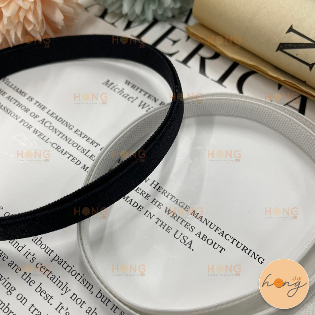 ☑️ยางยืด ยางยืดเสื้อใน ขนาด 10 mm #804/10 (สั่งขั้นต่ำ 1 หลา) [พร้อมส่งในไทย] ราคา ถูกที่สุด ดีลบีเคเค แกลเลอรีภาพที่ 3