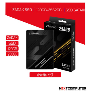 SSD (เอสเอสดี) ZADAK TWSS3 SATA 3 2.5"SSD 128-256GB